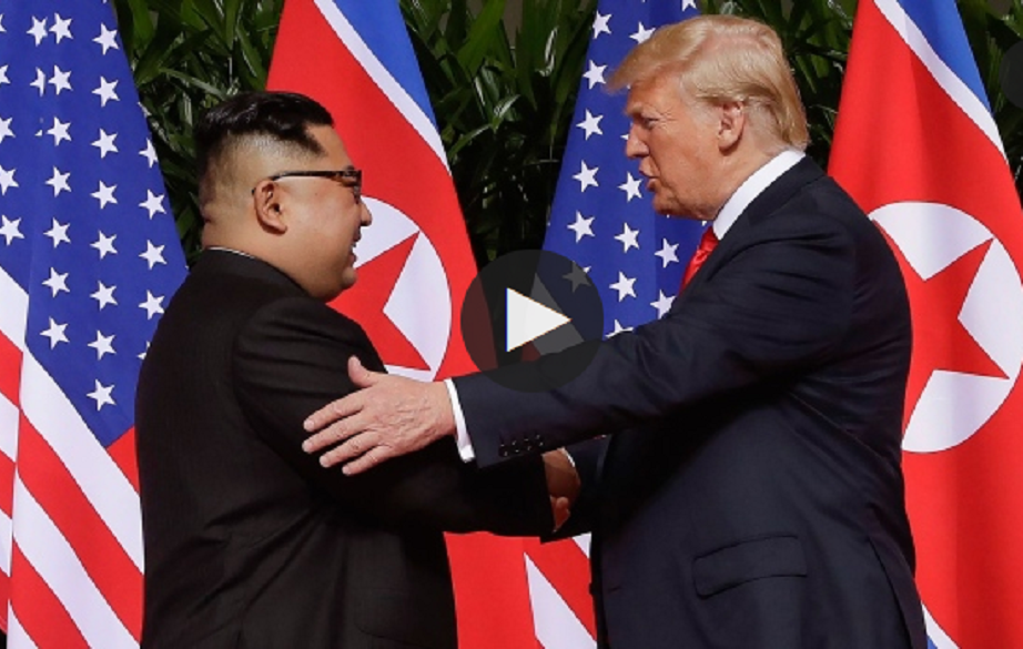 Vidéo, en direct/Sommet historique Trump-Kim: Début Pourparlers lundi soir à 09:00 à Singapour post thumbnail image