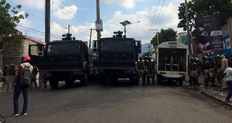 Haïti: La manif de l’opposition dispersée par les forces de police à Delmas 60 post thumbnail image