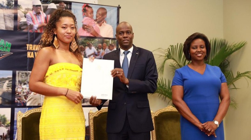 Naomi Osaka nommée ambassadrice par le président Jovenel Moïse post thumbnail image