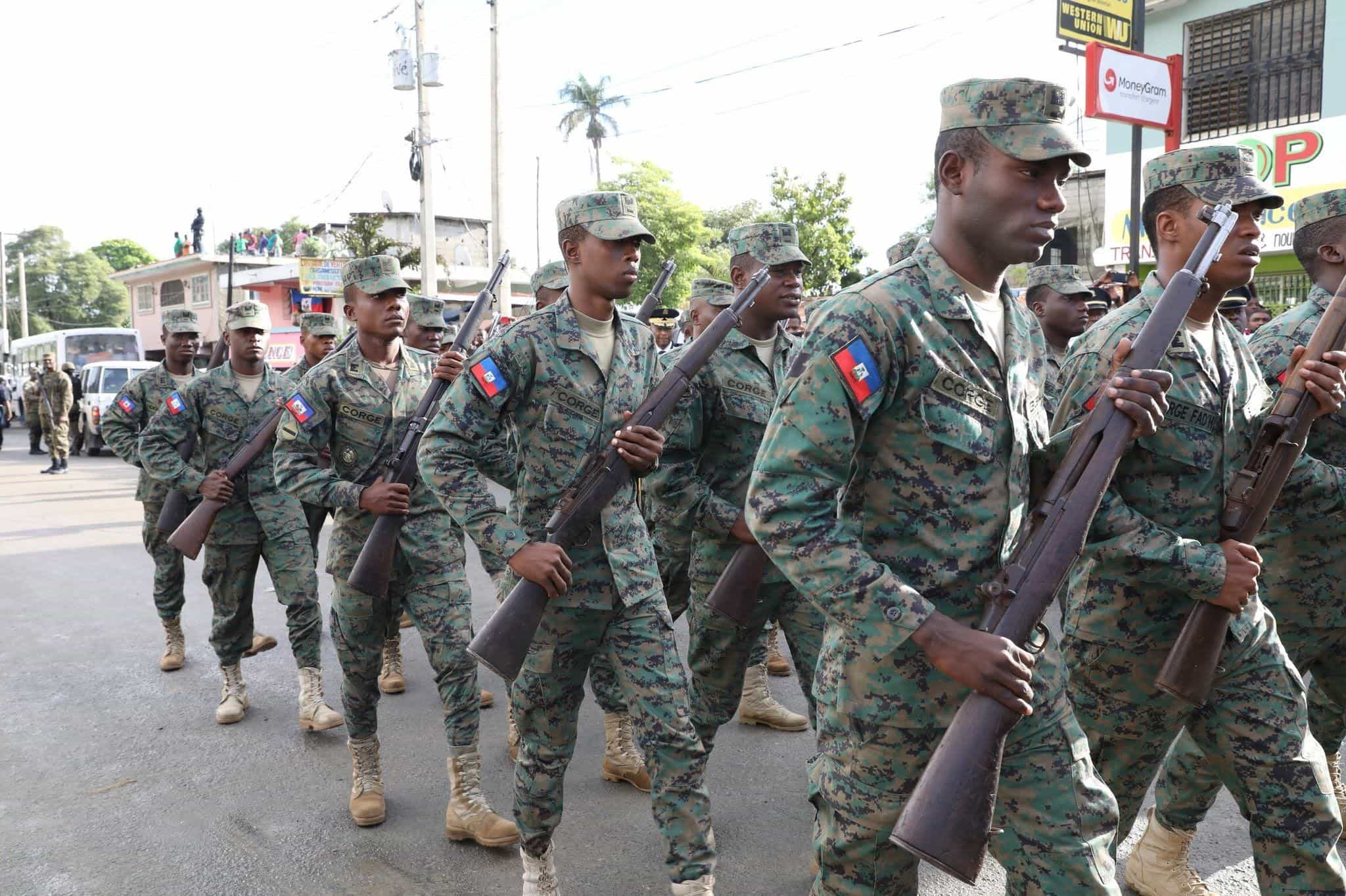 L’armée d’Haïti : 500 futurs soldats en formation début 2019 post thumbnail image