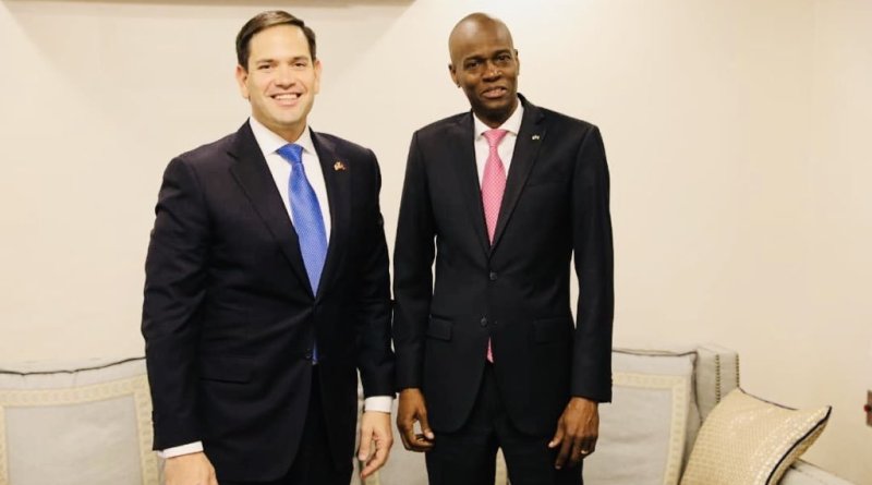 Rencontre mercredi matin au Palais national entre Jovenel Moise et Marco Rubio post thumbnail image