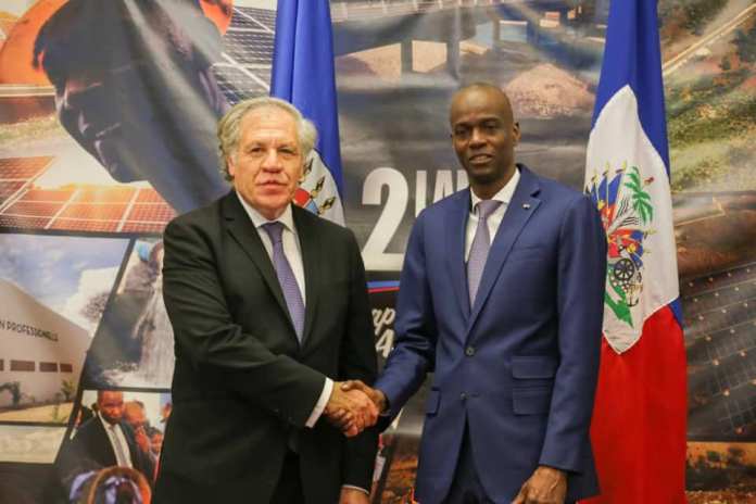 OEA – Haïti : Luis Almagro et Jovenel Moïse s’échangent de belles promesses… post thumbnail image