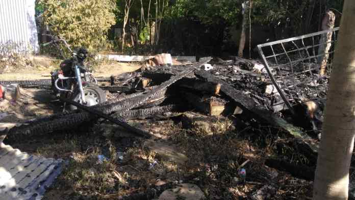 Stockage irrégulier de carburant : Deux personnes blessées et une maisonnette incendiée à Léogane post thumbnail image