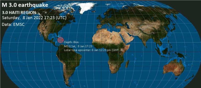 La terre a légèrement tremblé deux fois en Haiti, ce samedi 8 janvier 2022 post thumbnail image